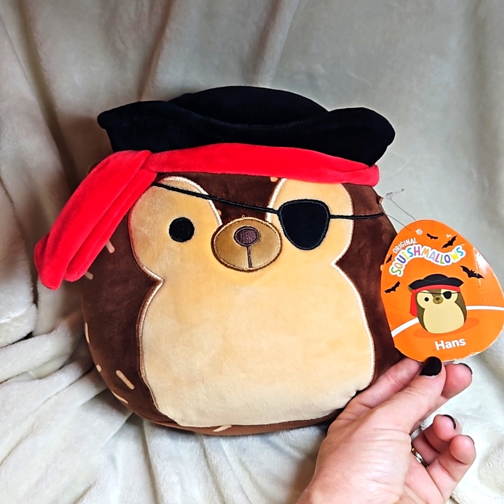 8" Hans the Pirate Hedgehog 2022 Halloween